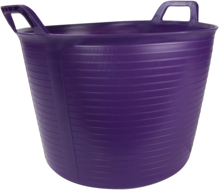 Capazo de plástico Violeta Nº3 40L Rubi