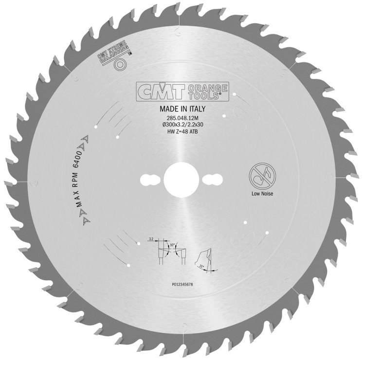 Sierra circular 350x3.5x35 Z:54 atb 15° 285.054.14R CMT