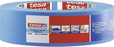 Imagen Cinta Papel Precision Mask Outdoor 04440 azul 50mx19mm Tesa