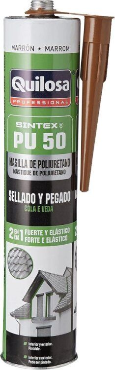 Sellador de poliuretano PU-50 300 ML Marron