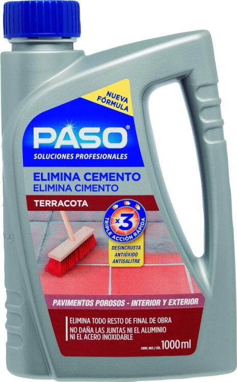 Elimina cemento terracota 1L Paso