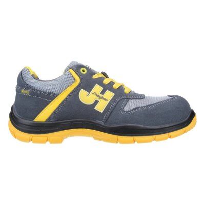 Zapatilla Style S1P SRC Gris-Amarillo