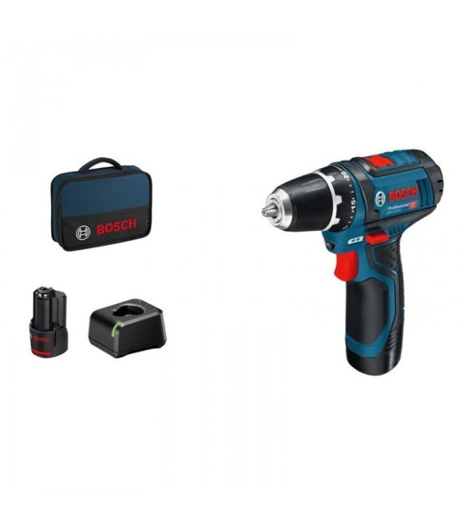 Atornillador a batería GSR 12V-15 profesional 060186810F Bosch