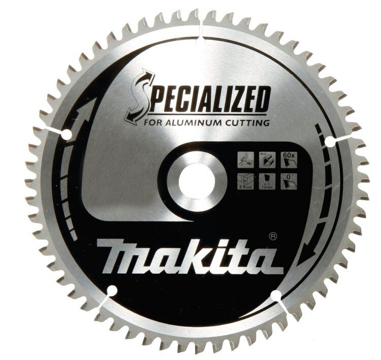 Disco sierra circular , Specialized T.C.T, 190 x 30 mm, 60D B-33261 Makita