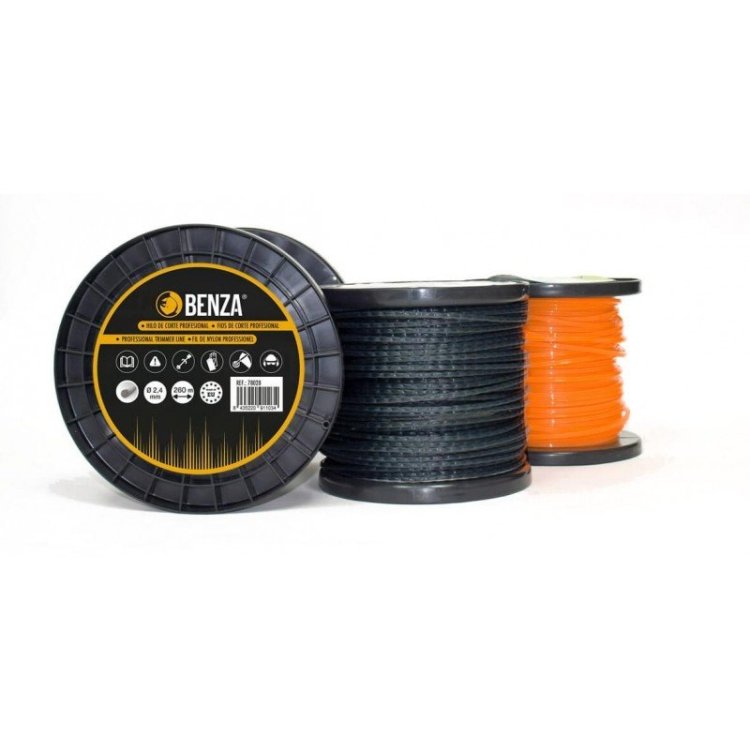 Rollo nylon trenzado PRO 3.0X132M (59218) Benza