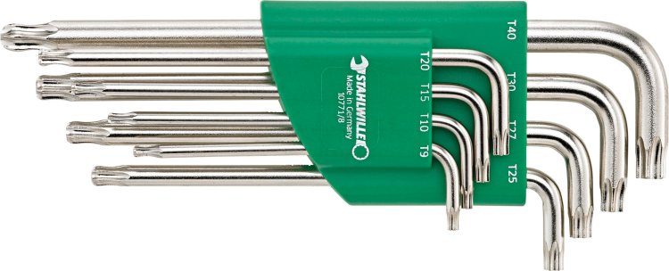 Juego de llaves allen torx 10771/8 Stahlwille