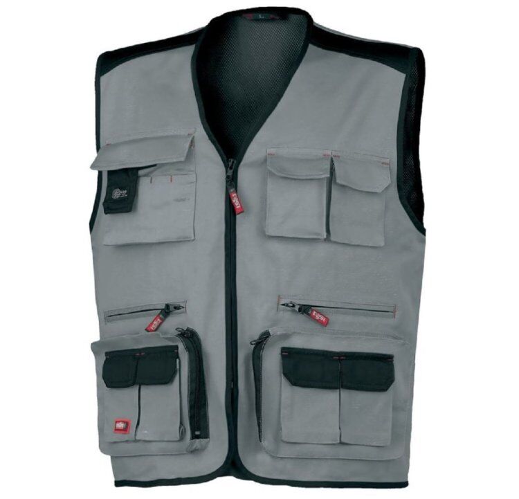 Chaleco Stretch Gris 8746 Issaline