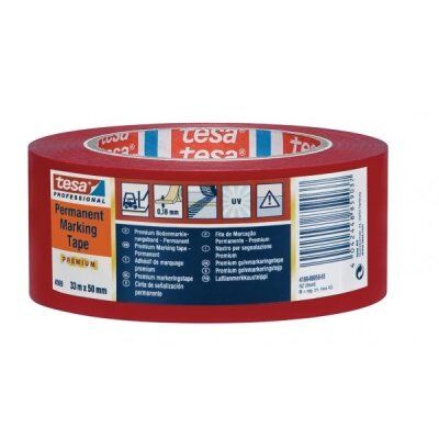 Imagen Cinta de Señalizacion Rojo 04169-00059-94 33mx50mm Tesa