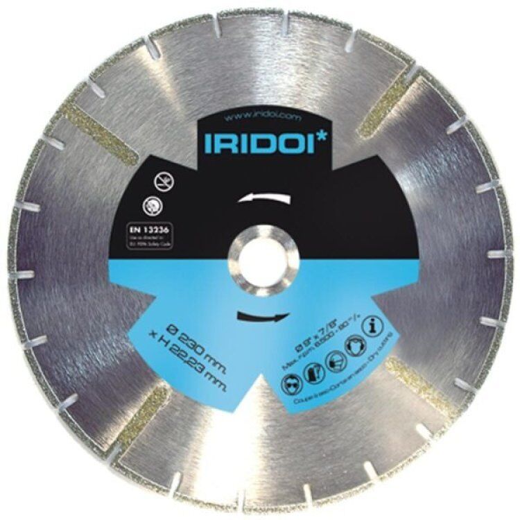 Disco Diamante Electrodepositado 125mm DER000125 Iridoi