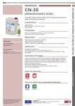  CN-20 Desincrustante ácido Clevernet