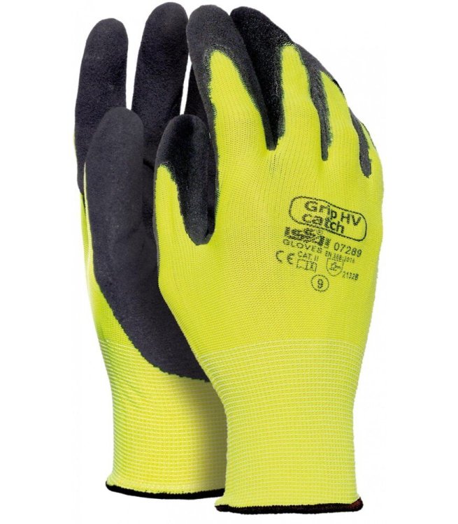 Guante Grip HV Nylon/Latex Amarillo 07289 Issaline