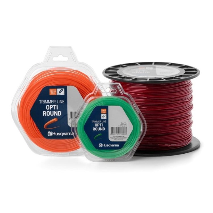 Rollo Nylon Opti Round 2.4mm (240m) 597668822 Husqvarna