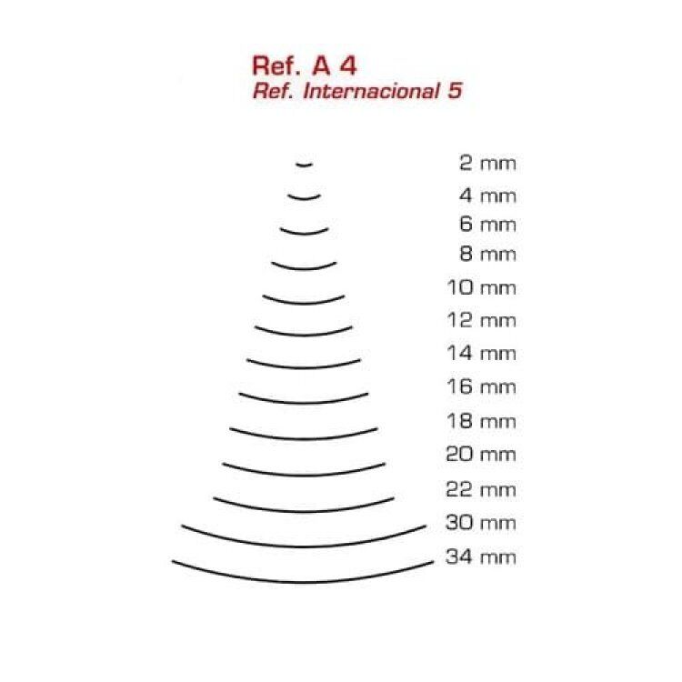 Gubia Semicurva 4/4 Mifer