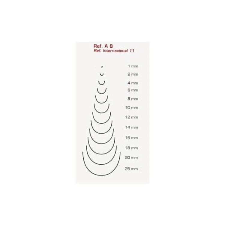 Gubia Curva 8/10 Mifer